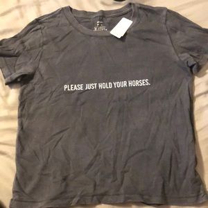 Aerie Cropped Shirt